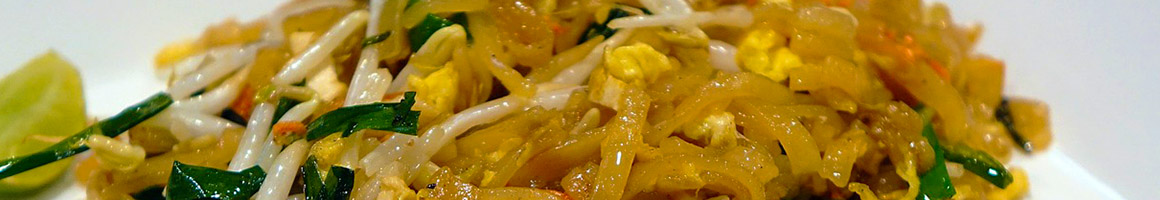 Eating Thai Vietnamese at DB's Kitchen restaurant in Hillsboro, OR.